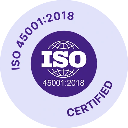ISO 45001:2018 certified