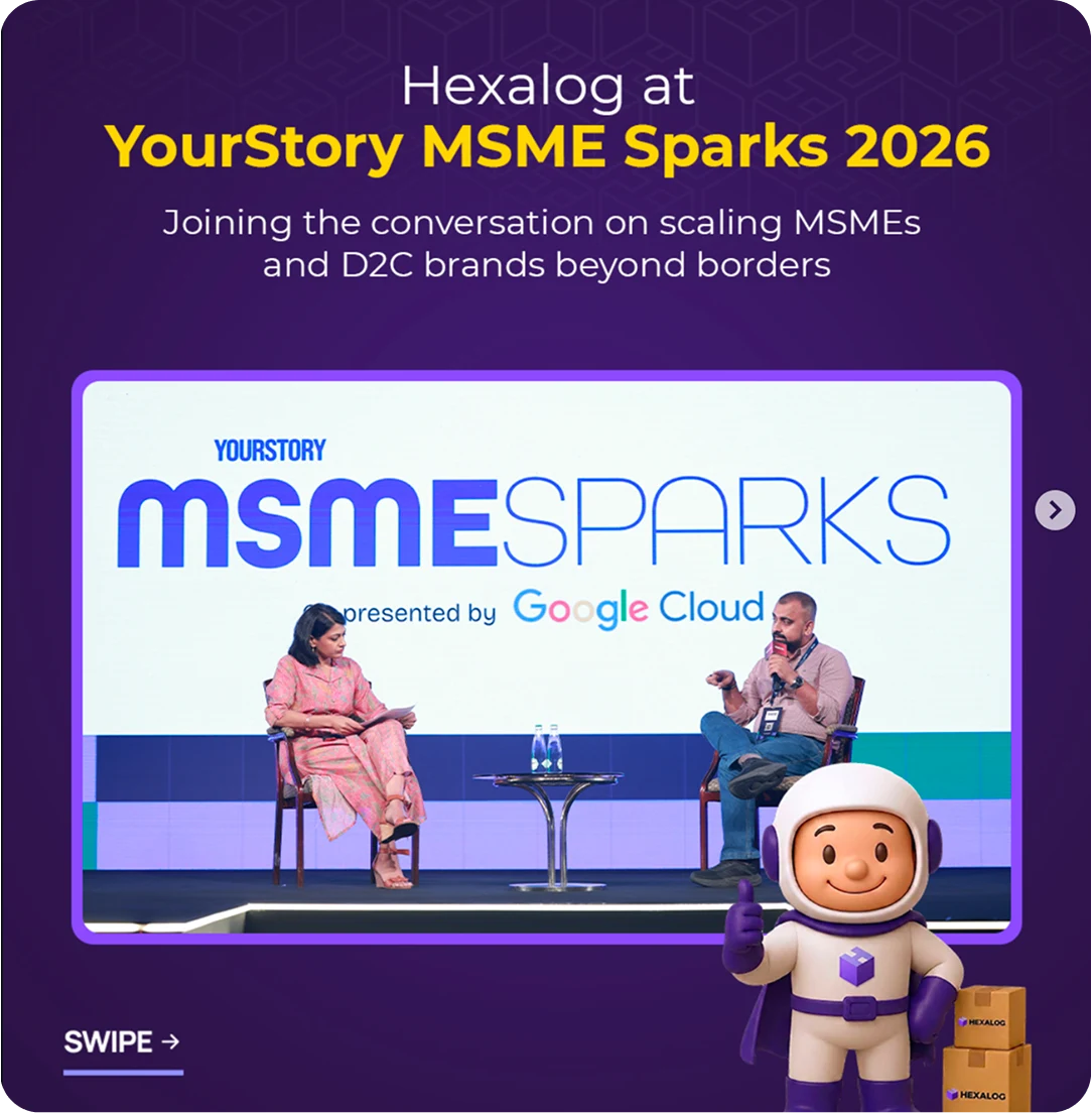 Hexalog at YourStory MSME Sparks 2026, on scaling MSMEs and D2C brands beyond borders